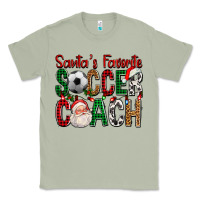 Matcha Santa's Favorite Soccer Coach For Christmas Classic Tee - FaDigitalArtStudio