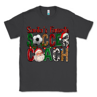 Smoke Santa's Favorite Soccer Coach For Christmas Classic Tee - FaDigitalArtStudio