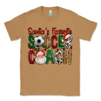 Toasted Coconut Santa's Favorite Soccer Coach For Christmas Classic Tee - FaDigitalArtStudio