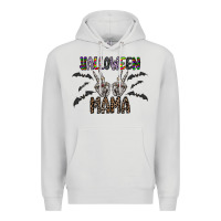 Dove Grey halloween mama Premium Hoodie - CowhideDigitalArt