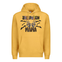 Mustard halloween mama Premium Hoodie - CowhideDigitalArt