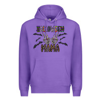 Purple halloween mama Premium Hoodie - CowhideDigitalArt