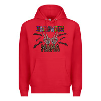Red halloween mama Premium Hoodie - CowhideDigitalArt