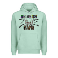 Seafoam halloween mama Premium Hoodie - CowhideDigitalArt