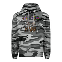 Slate Camo halloween mama Premium Hoodie - CowhideDigitalArt
