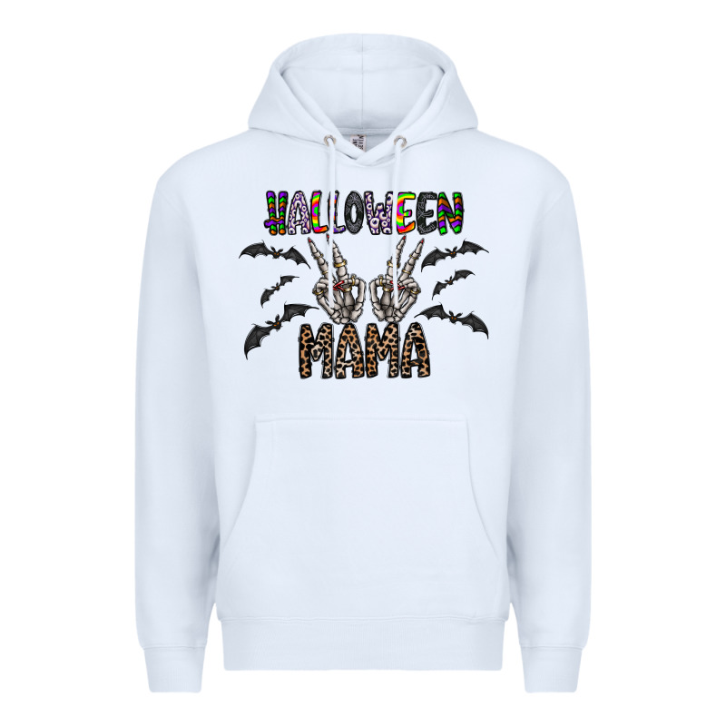 Halloween Mama Premium Hoodie by CowhideDigitalArt | Teevron
