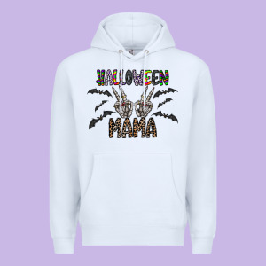 Halloween Mama Premium Hoodie Designed By Cowhidedigitalart