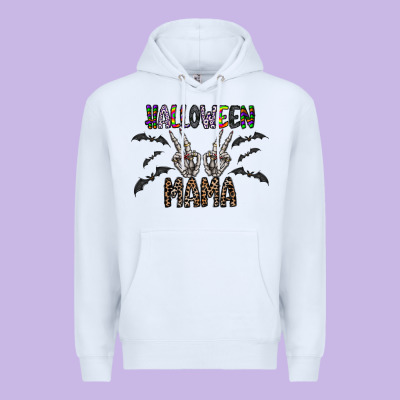 Halloween Mama Premium Hoodie Designed By Cowhidedigitalart