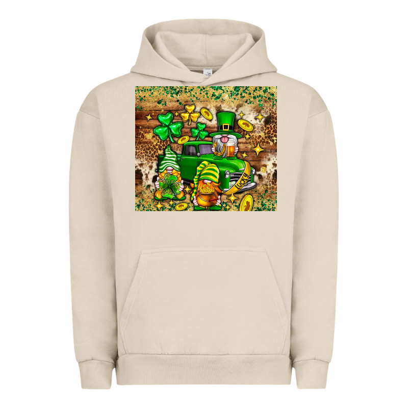 St. Patrick's Day Gnomies Truck Tumbler Urban Hoodie by Neo Western | Teevron