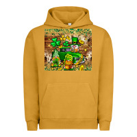 Pigment Peanut Butter St. Patrick's Day gnomies truck tumbler Urban Hoodie - Neo Western