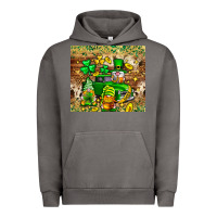 Pigment Tornado St. Patrick's Day gnomies truck tumbler Urban Hoodie - Neo Western