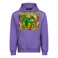 Tulip St. Patrick's Day gnomies truck tumbler Urban Hoodie - Neo Western