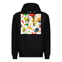 Black mexico seamless pattern Premium Hoodie - FaDigitalArtStudio