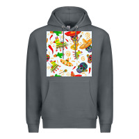 Rock mexico seamless pattern Premium Hoodie - FaDigitalArtStudio