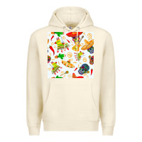 Sandshell mexico seamless pattern Premium Hoodie - FaDigitalArtStudio