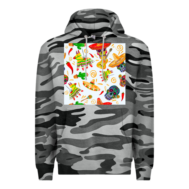 Mexico Seamless Pattern Premium Hoodie by FaDigitalArtStudio | Teevron
