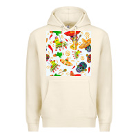 Tofu mexico seamless pattern Premium Hoodie - FaDigitalArtStudio