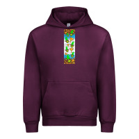 Mauve Wine tennis penwraps Urban Hoodie - HRA Design Shop