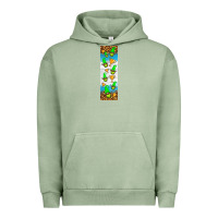 Pigment Oil Green tennis penwraps Urban Hoodie - HRA Design Shop