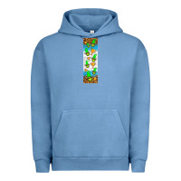 Pigment Pebble Blue tennis penwraps Urban Hoodie - HRA Design Shop