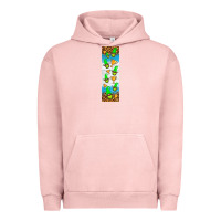 Pigment Salmon tennis penwraps Urban Hoodie - HRA Design Shop