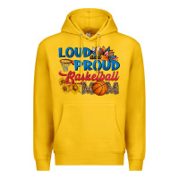 Lemon loud and proud basketball mom Premium Hoodie - HRA Design Shop