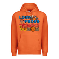 Carrot loud and proud basketball mom Premium Hoodie - HRA Design Shop