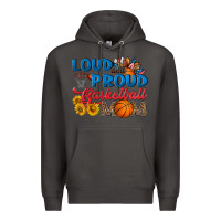 Smoke loud and proud basketball mom Premium Hoodie - HRA Design Shop
