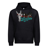 Black hair hustler2 Urban Hoodie - SublimationCraftShop