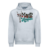 Heather Grey hair hustler2 Urban Hoodie - SublimationCraftShop