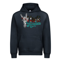 Navy hair hustler2 Urban Hoodie - SublimationCraftShop