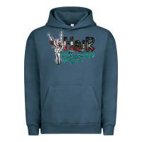 Pigment Midnight Navy hair hustler2 Urban Hoodie - SublimationCraftShop