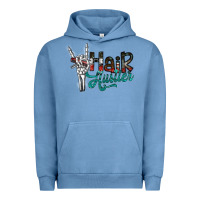 Pigment Pebble Blue hair hustler2 Urban Hoodie - SublimationCraftShop