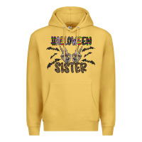 Antique Gold halloween sister Premium Hoodie - CowhideDigitalArt