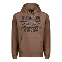 Chestnut halloween sister Premium Hoodie - CowhideDigitalArt