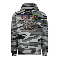 Slate Camo halloween sister Premium Hoodie - CowhideDigitalArt