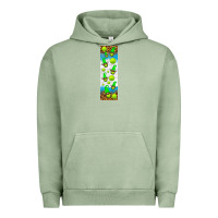 Pigment Oil Green tennis penwraps Urban Hoodie - HRA Design Shop