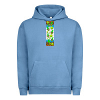 Pigment Pebble Blue tennis penwraps Urban Hoodie - HRA Design Shop