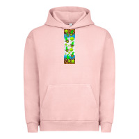 Pigment Salmon tennis penwraps Urban Hoodie - HRA Design Shop