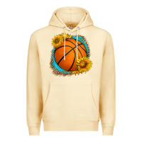 Pina Colada western basketball with sunflower Premium Hoodie - HRA Design Shop