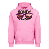 Fuchsia Pink howdy cowgirl Urban Hoodie - SublimationCraftShop