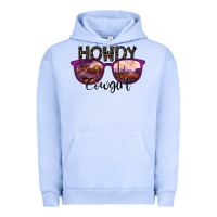 Pigment Grape Ice howdy cowgirl Urban Hoodie - SublimationCraftShop