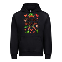 Black im the sexy elf Urban Hoodie - FaDigitalArtStudio