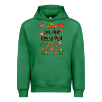 Emerald im the sexy elf Urban Hoodie - FaDigitalArtStudio