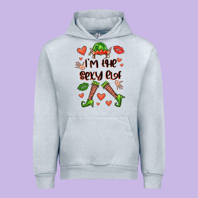 Im The Sexy Elf Urban Hoodie Designed By Fadigitalartstudio