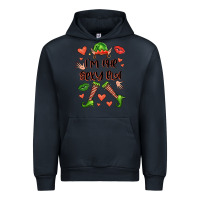 Navy im the sexy elf Urban Hoodie - FaDigitalArtStudio
