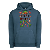 Pigment Midnight Navy im the sexy elf Urban Hoodie - FaDigitalArtStudio