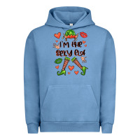 Pigment Pebble Blue im the sexy elf Urban Hoodie - FaDigitalArtStudio