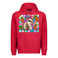 Cardinal Easter Bunny tumbler Easter Day Premium Hoodie - Neo Western