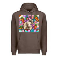 Coffee Easter Bunny tumbler Easter Day Premium Hoodie - Neo Western